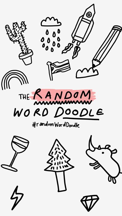 Screenshot #1 pour Random Word Doodle