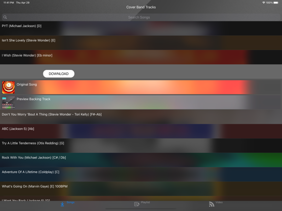 Cover Band Tracks screenshot 4
