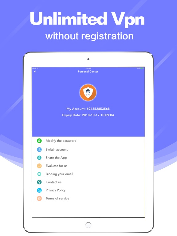 Screenshot #6 pour VPN-Security Proxy VPN
