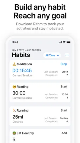 Game screenshot Rithm: Habit Tracker mod apk