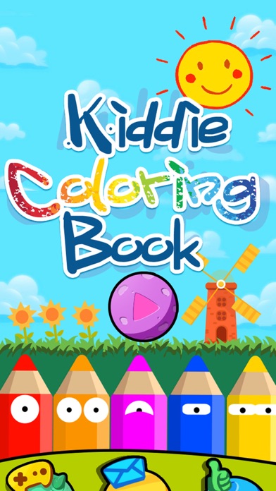 Paint coloring book - art game Screenshot