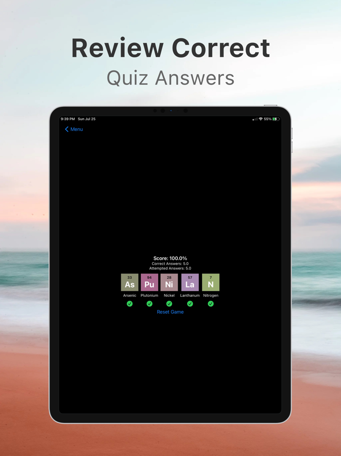 Periodic Table Element Quiz