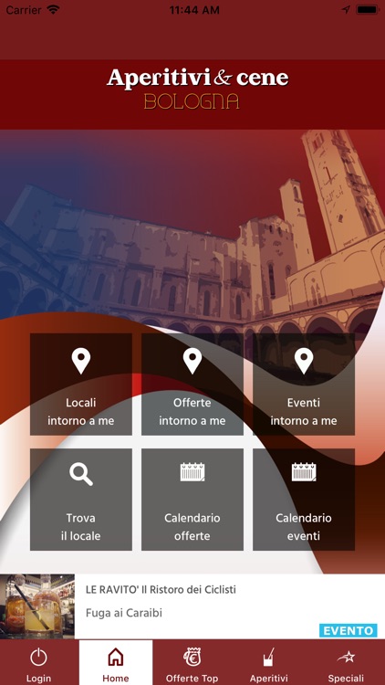 aperitivi & cene Bologna