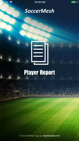 Game screenshot Player Report by SoccerMesh mod apk