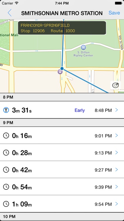 Transit Tracker - DC/Maryland