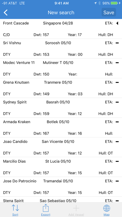 Position List - Q88 Screenshot