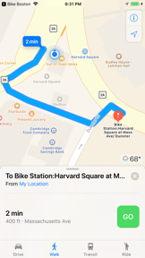 Bike Stations Boston screenshot