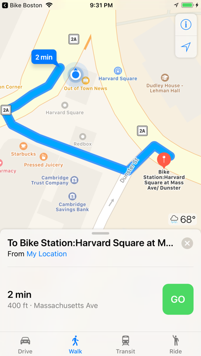 Bike Stations Bostonのおすすめ画像3
