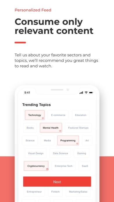 YourStory - Startup Stories Screenshot