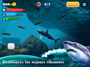 Captura 4 Caza de Tiburones IA: Pesca 3D iphone