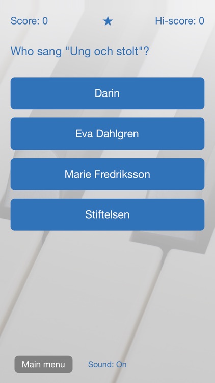 Who Sang the Song? (Swedish)