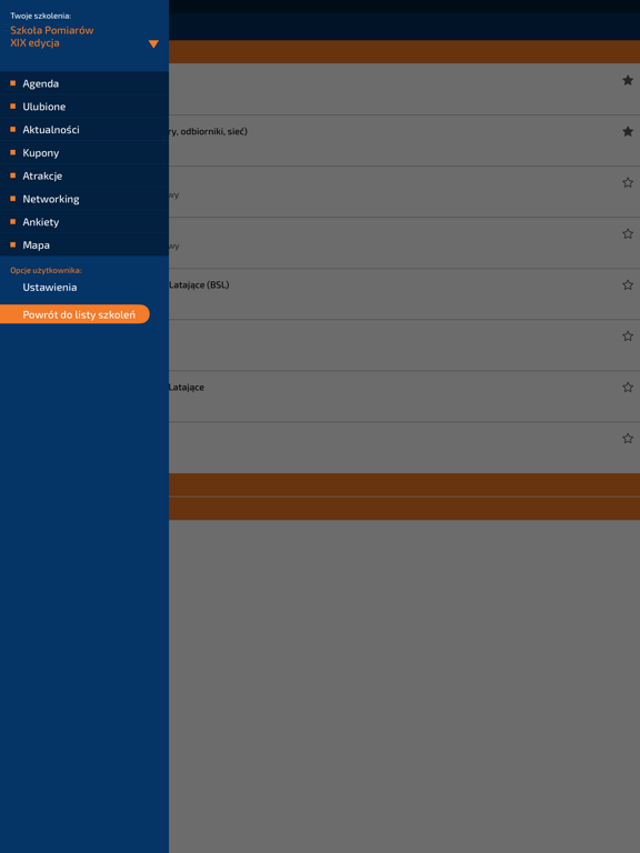 TPI Events iPad screenshot