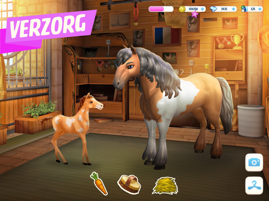 Horse Haven World Adventures iPad app afbeelding 4