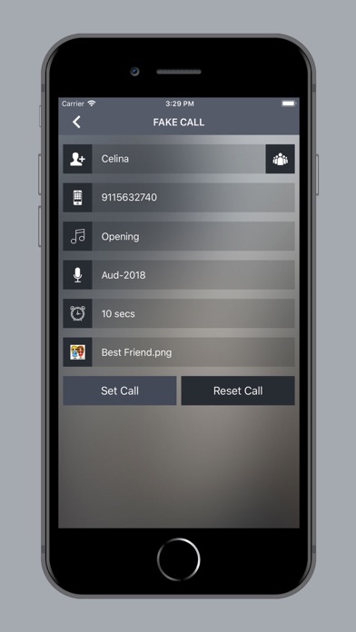 Fake Call - Call From Private screenshot 2