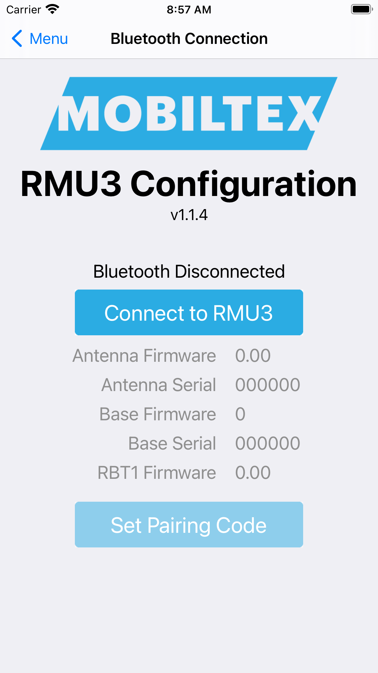 RMU3 Config