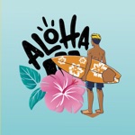 Download Sunshine Hawaii Luau Stickers app