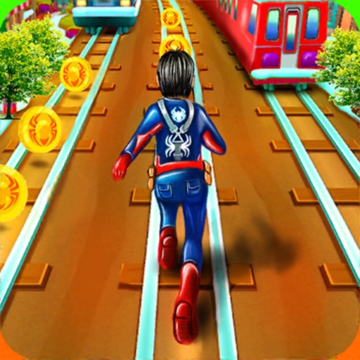 Subway Spider Hero iOS App