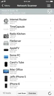 inet - network scanner iphone screenshot 1