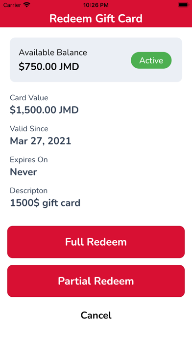 GiftMe for Merchants Screenshot