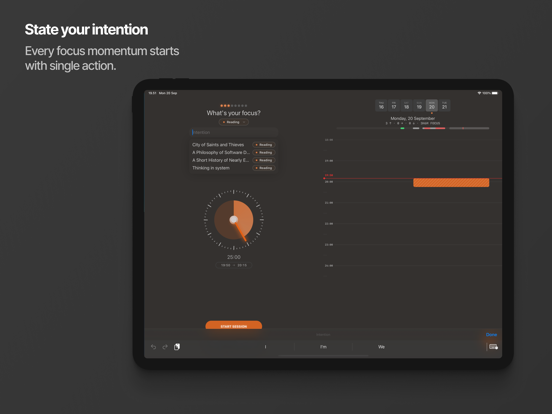Screenshot #5 pour Session Pomodoro Focus Timer