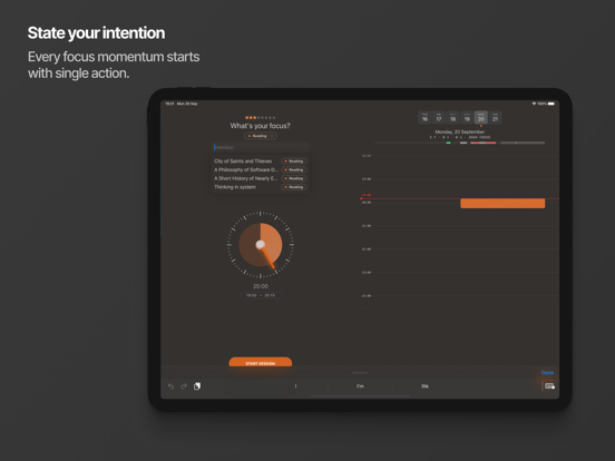 Screenshot #5 pour Session - Pomodoro Focus Timer