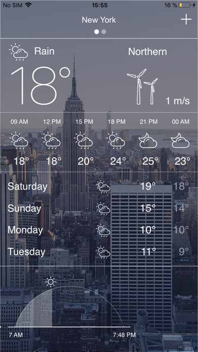 ScadeWeatherApp screenshot 2