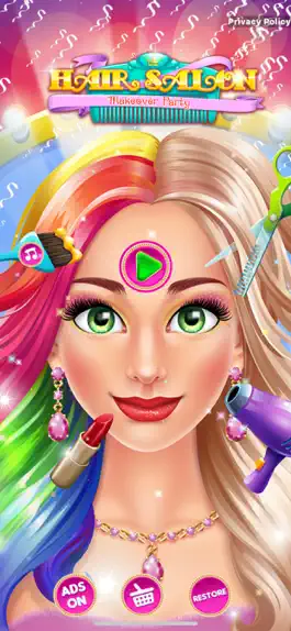 Game screenshot Hair Salon Makeover Games hack