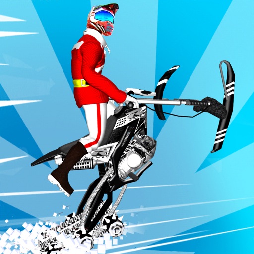 Snow Bike Stunt Rider Icon