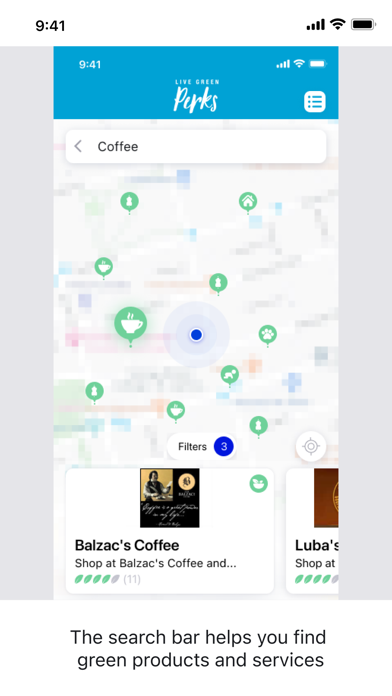 Live Green Perks Screenshot