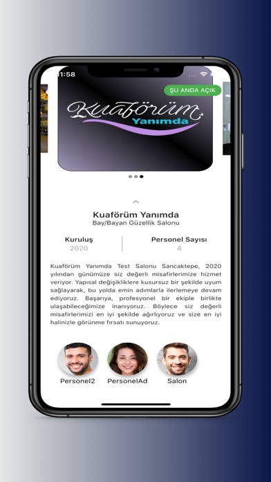 Kuaförüm Yanımda Screenshot