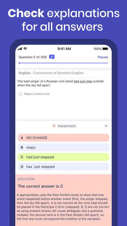 PerfectPrep - ACT & SAT Prep screenshot-5