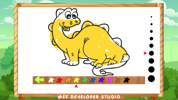 Dinosaur Animal Coloring Book