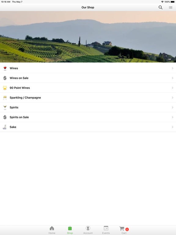 App screenshot