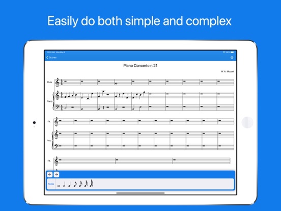 Screenshot #6 pour Prelude - Score Editor