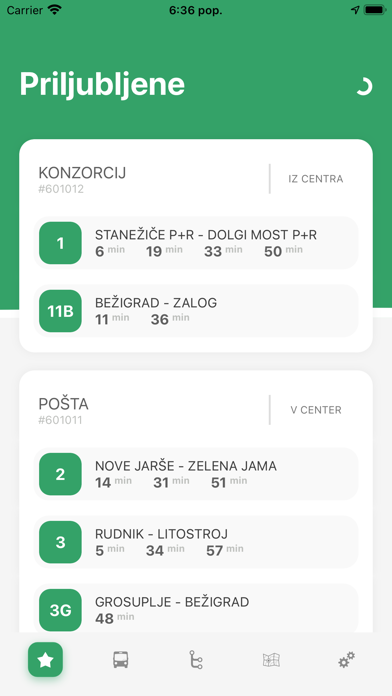 Screenshot #1 pour Ljubljana Bus