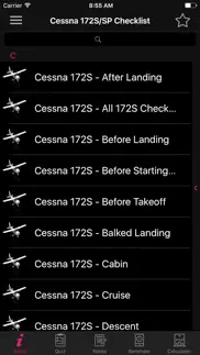 cessna 172s/sp checklist iphone screenshot 4