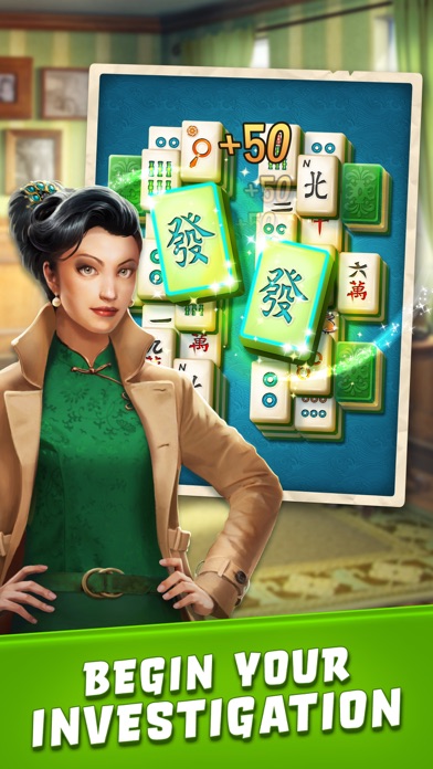 Mahjong Crimes screenshot 1