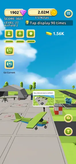 Game screenshot Airfield Tycoon Clicker apk