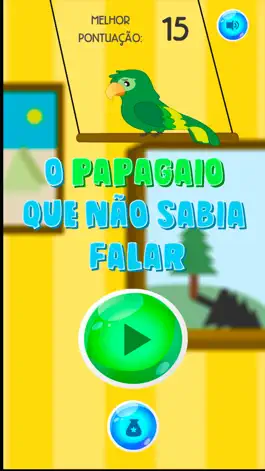 Game screenshot O papagaio que não sabia falar apk