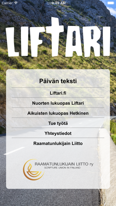 Liftari.fi Screenshot
