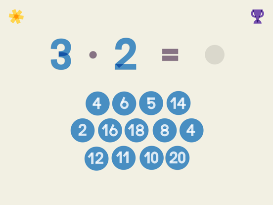 Screenshot #6 pour 1x1: Table de multiplication