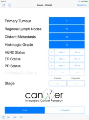 breast cancer staging tnm 8 ipad capturas de pantalla 2