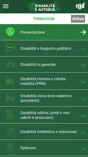 Disabilità bus screenshot 3