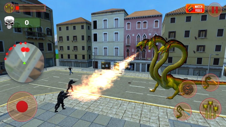 Hydra Snake City Attack