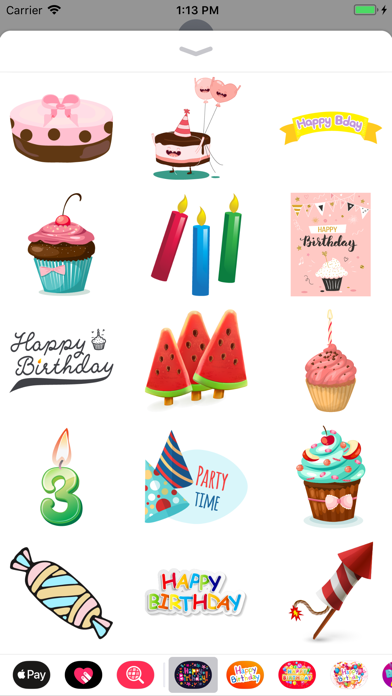 Happy Birthday Cakes & Wish IM screenshot 3