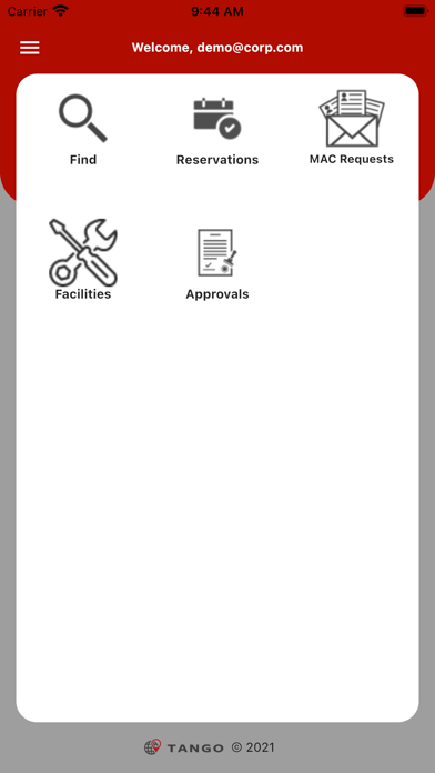 Tango Workplace Screenshot