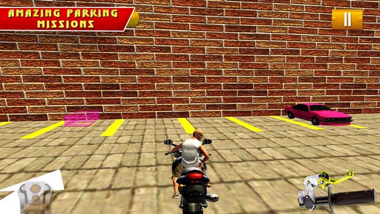 SuperBike Stunt Drive: Parking