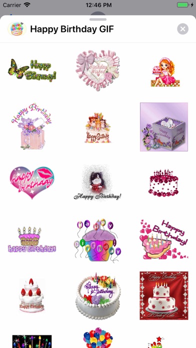 Happy Birthday GIF Screenshot
