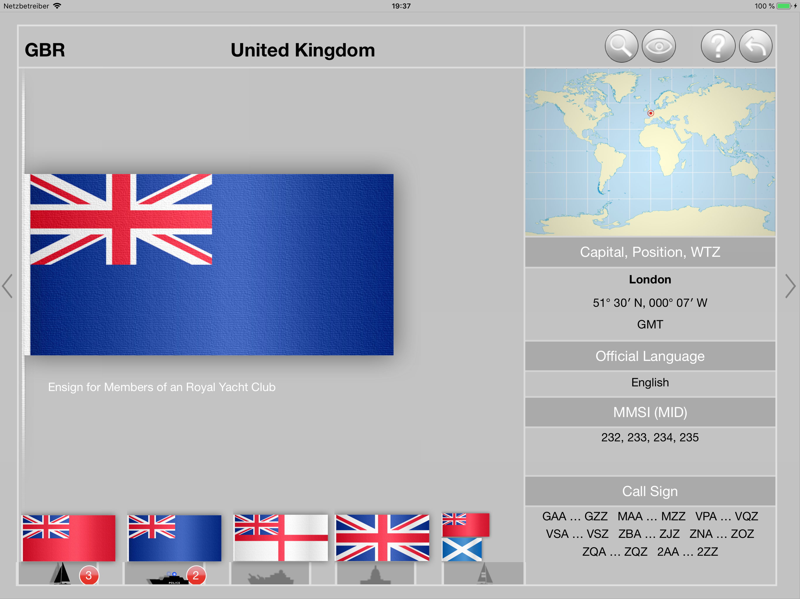 Maritime Ensigns of Europe