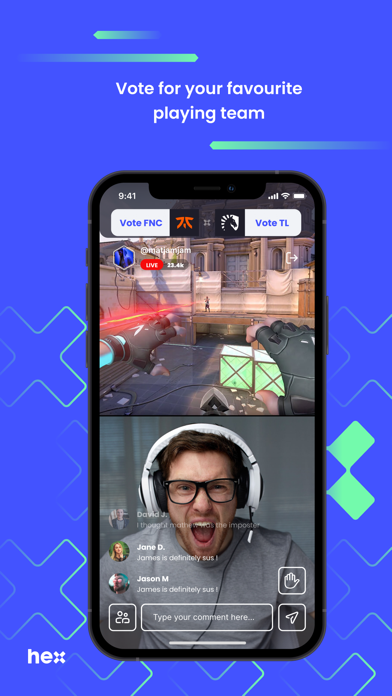 Hex - Social Streaming Screenshot